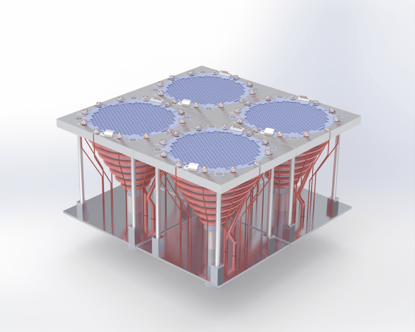 Combined render of JANUS propulsion unit components